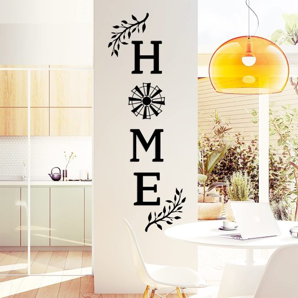 2 Pieces Metal Tree Leaf Wall Décor Branch Leaf Wall Art For Indoor Outdoor🙃 - Picture 4 of 7